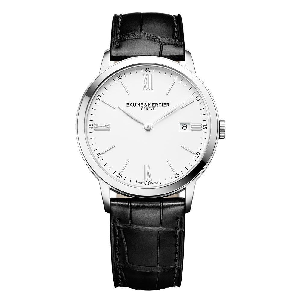 Baume Mercier Classima 40mm Men s Watch M0A10323 40 mm White Dial Beaverbrooks