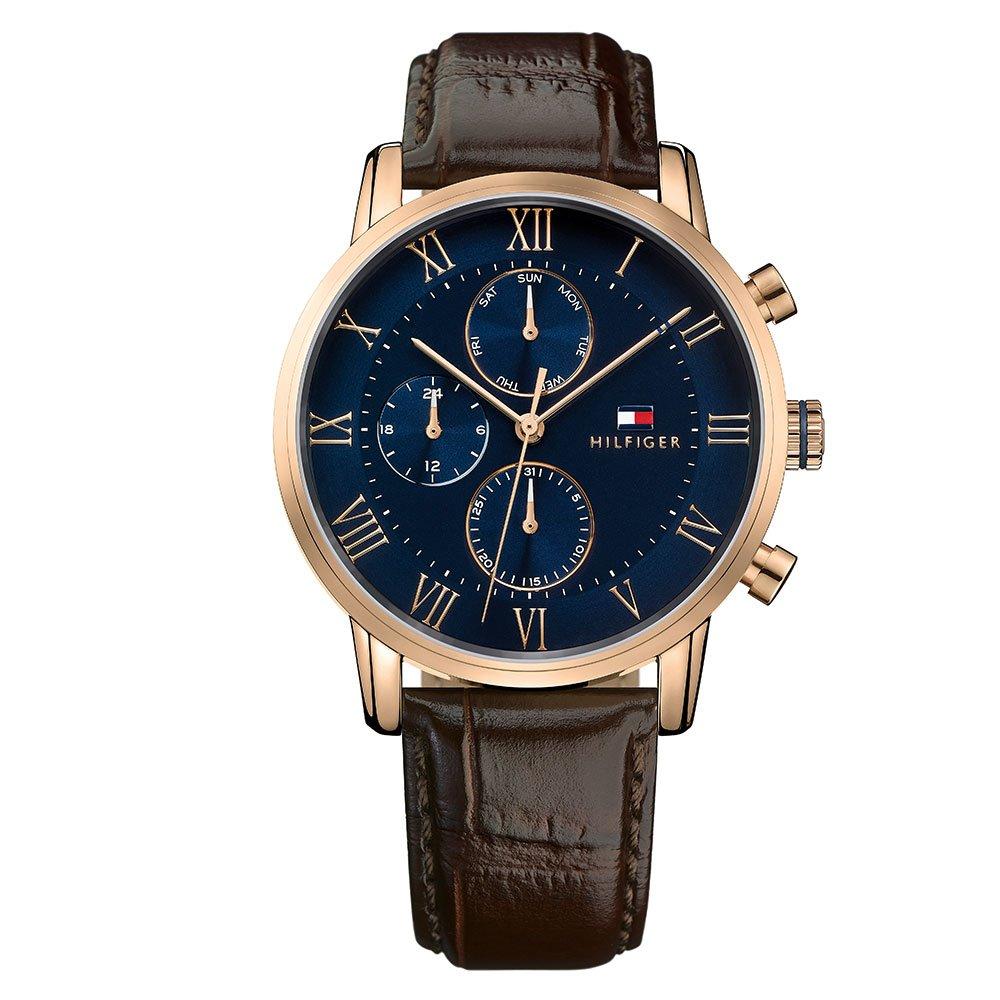 Tommy hilfiger rose gold mens clearance watch