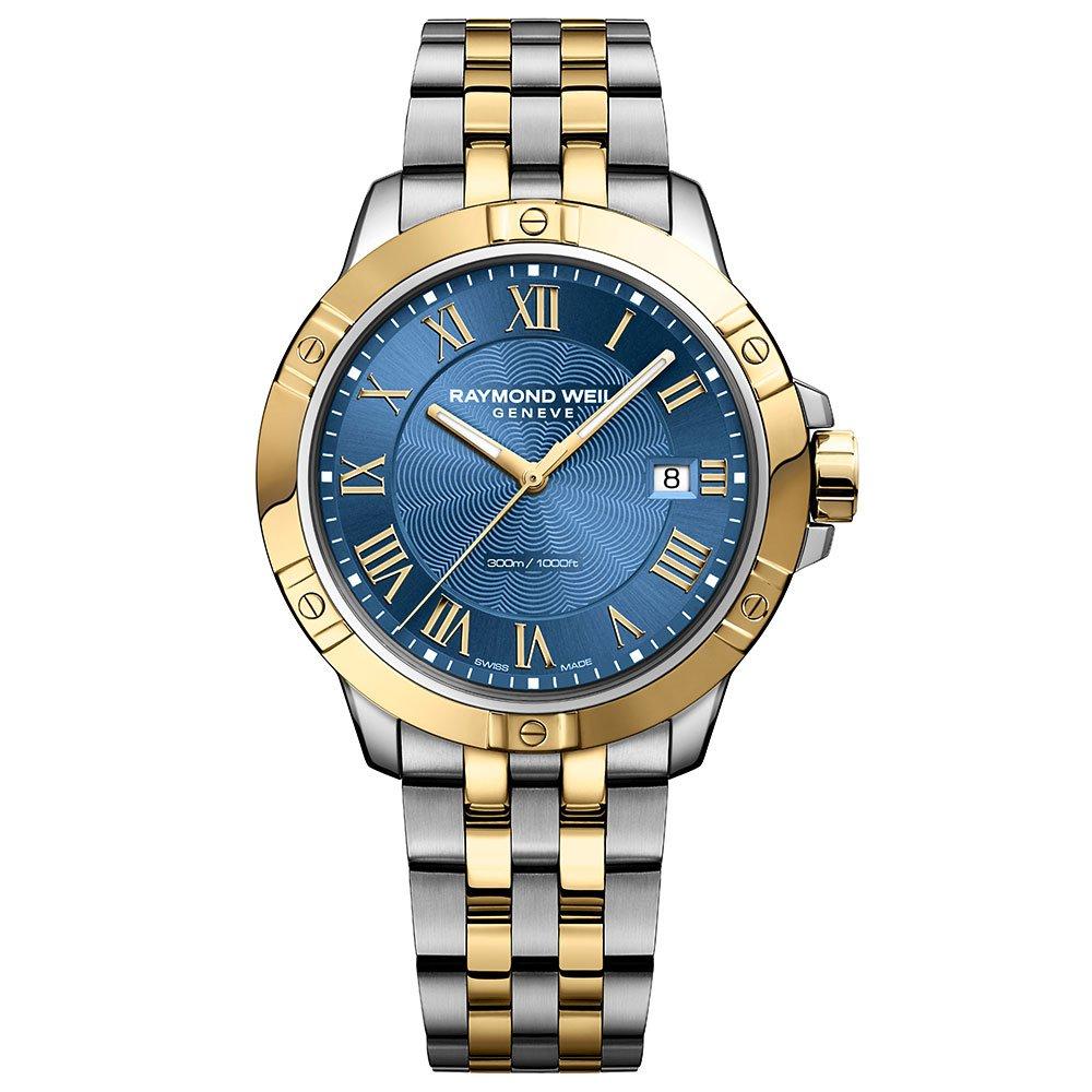 Raymond Weil Tango 41mm Stainless Steel and Yellow Gold PVD Men's Watch