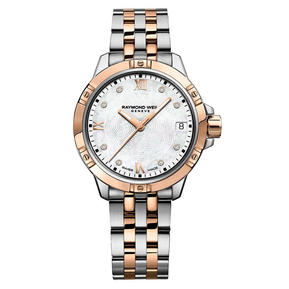 RAYMOND WEIL Tango Diamond Rose Gold Plated Ladies Watch