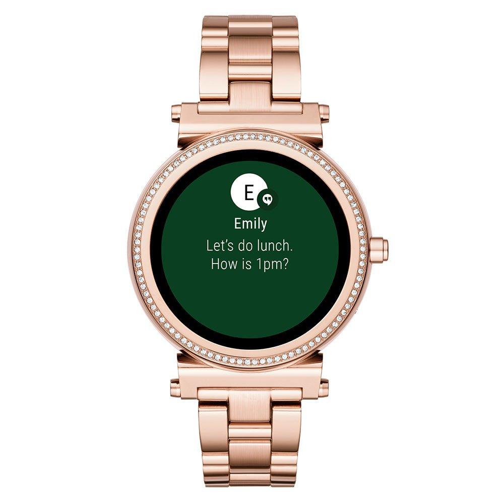 Michael kors smartwatch on sale rose gold sofie