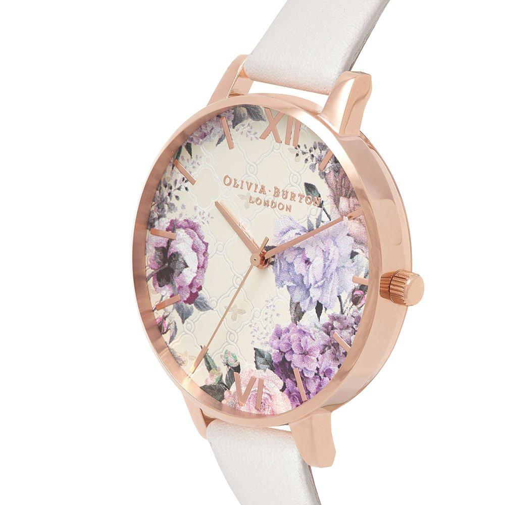 Olivia burton glasshouse on sale rose gold mesh