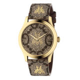 Gucci Timeless Gold Tone PVD Watch