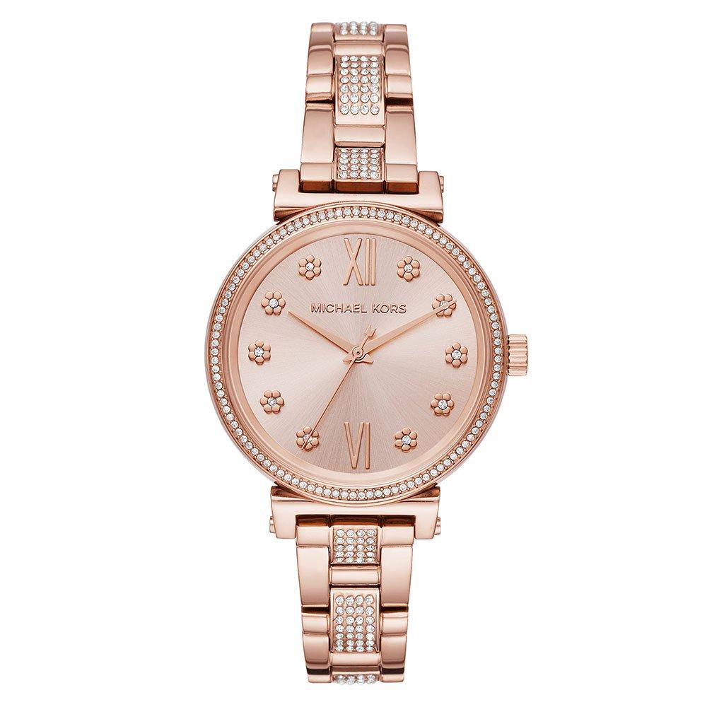 Michael Kors Sofie Rose Gold Tone Ladies Watch MK3882 | 36 mm, Rose ...