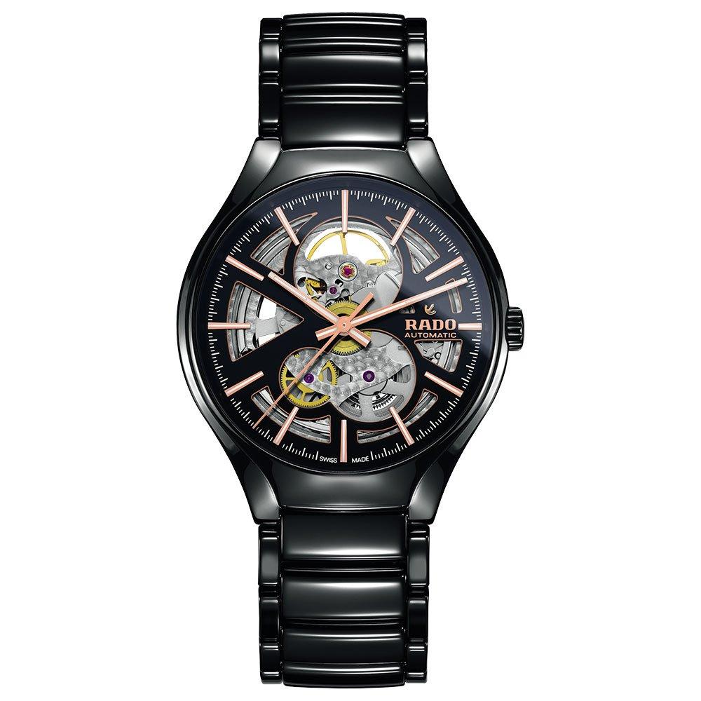 Rado black stone watch best sale