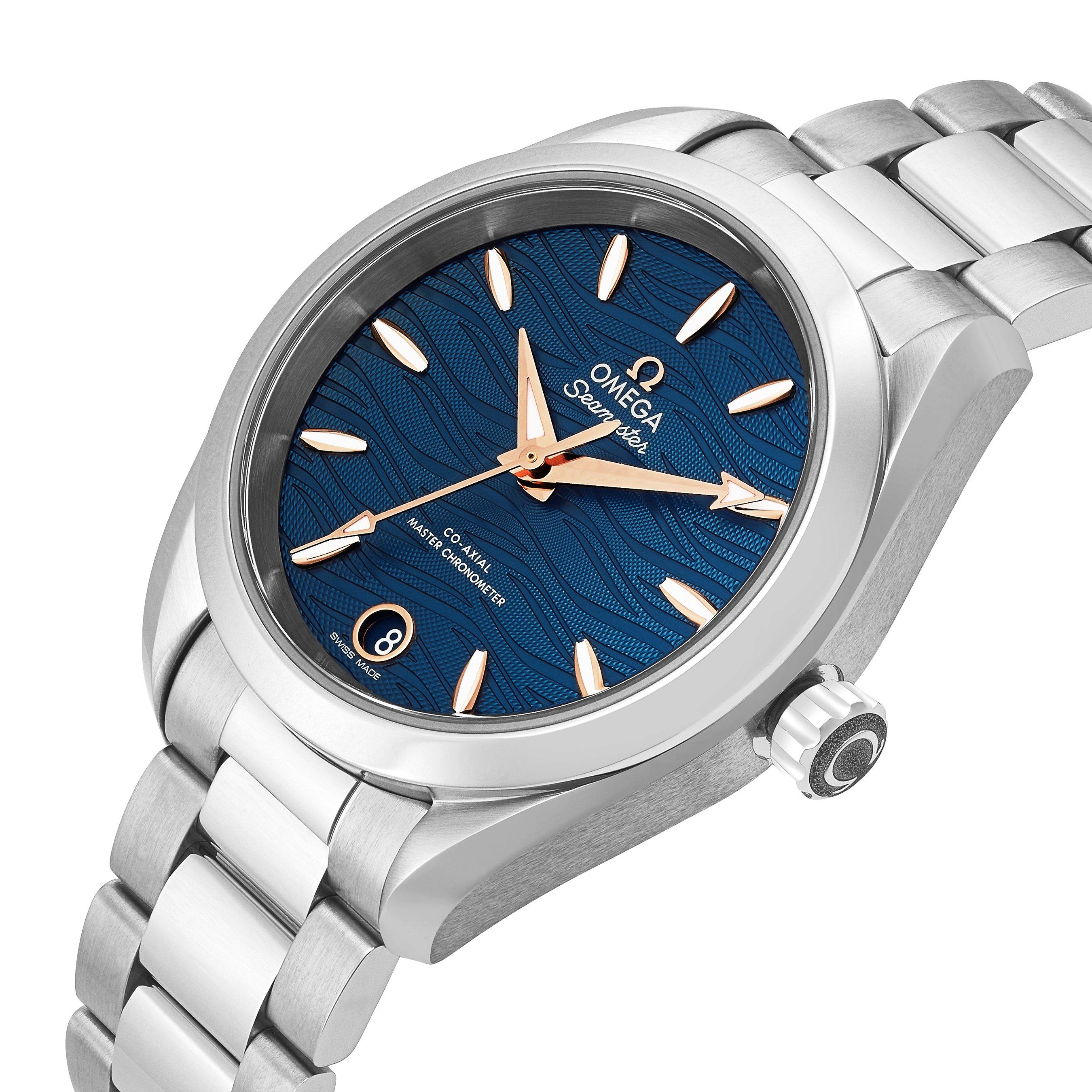 Omega seamaster aqua on sale terra ladies watch