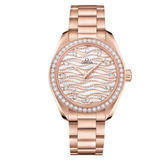 OMEGA Seamaster Aqua Terra 18ct Sedna Gold Automatic Diamond Ladies Watch