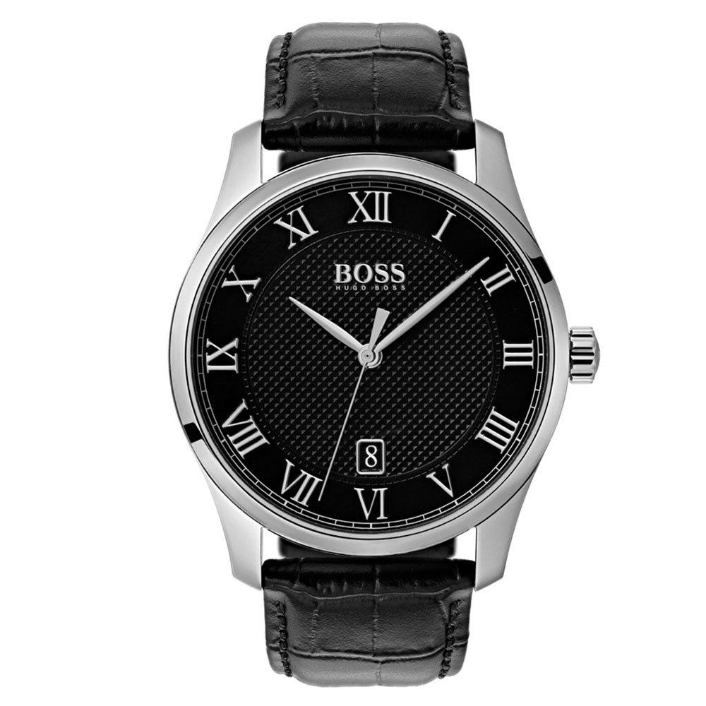 mens black boss watch