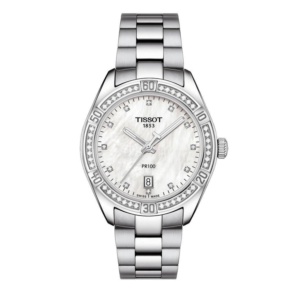 Tissot pr 100 lady diamond sales