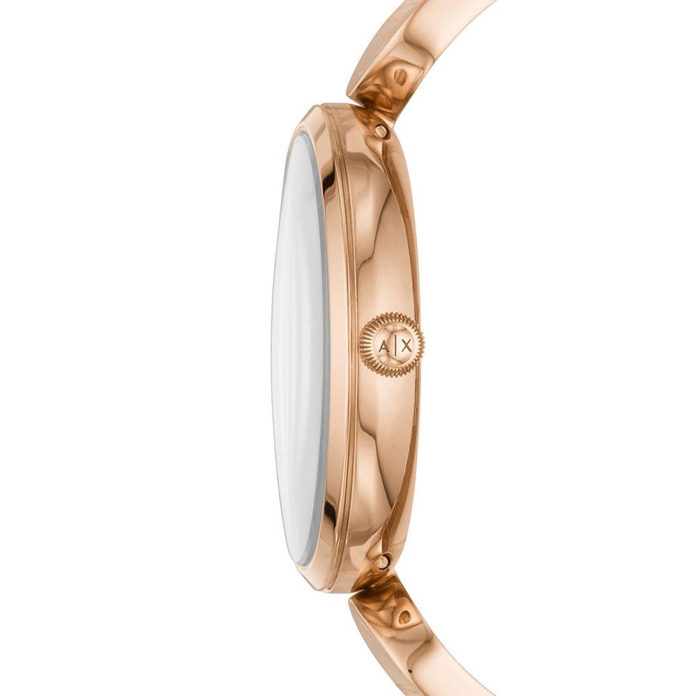 Armani Exchange Rose Gold Tone Ladies Watch AX5328 38 mm Rose