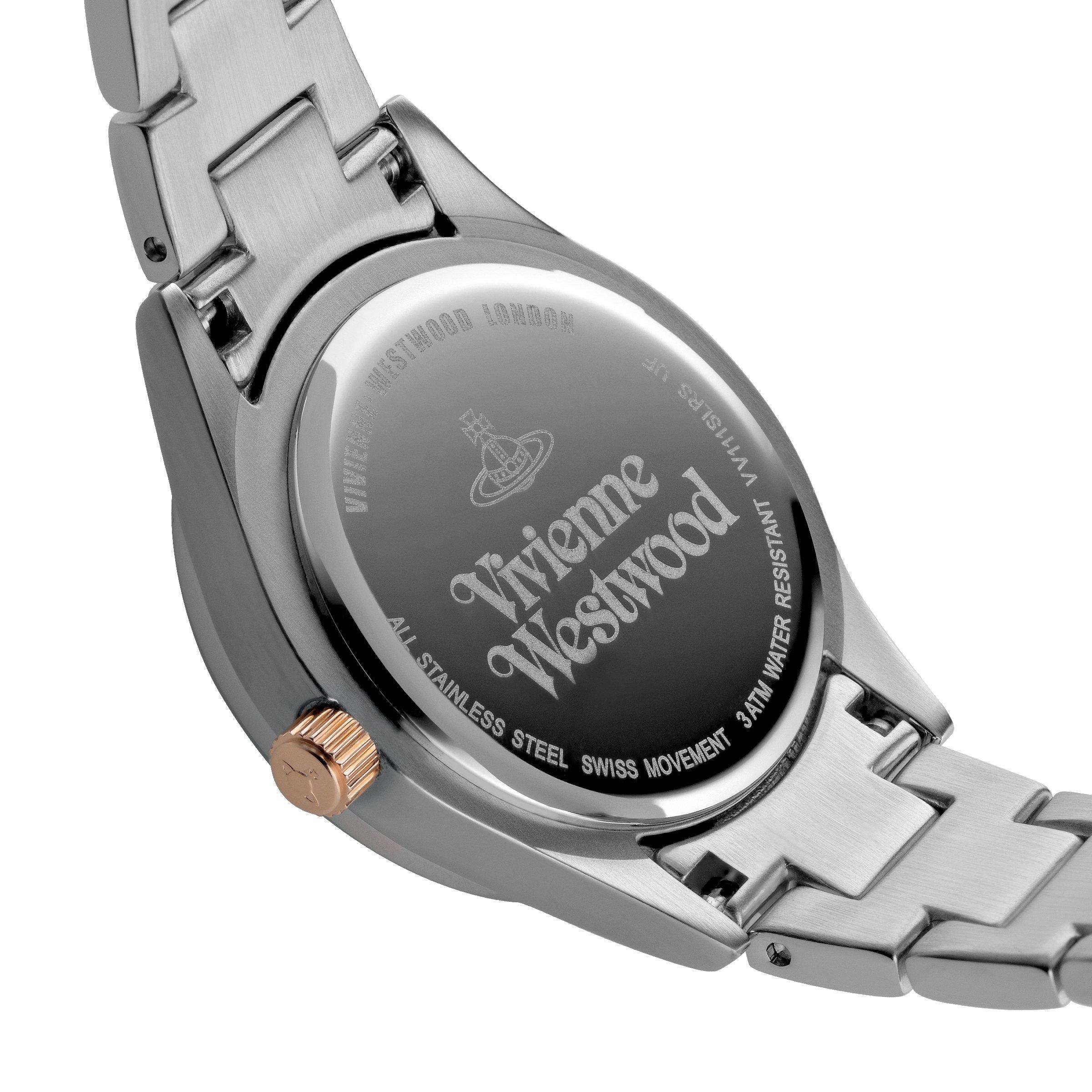 Vivienne Westwood Holloway Rose Gold Tone and Steel Ladies