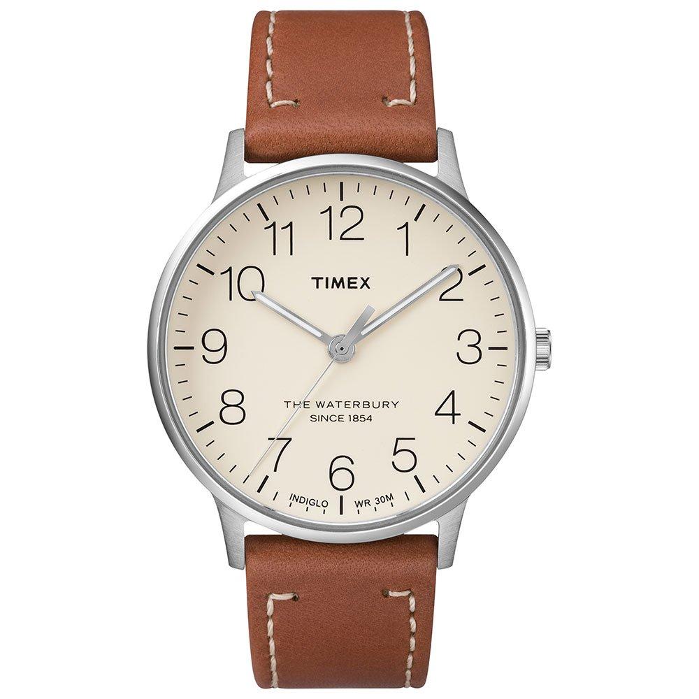 Timex Waterbury Classic Men’s Watch TW2R25600 | 40 mm, Beige Dial ...