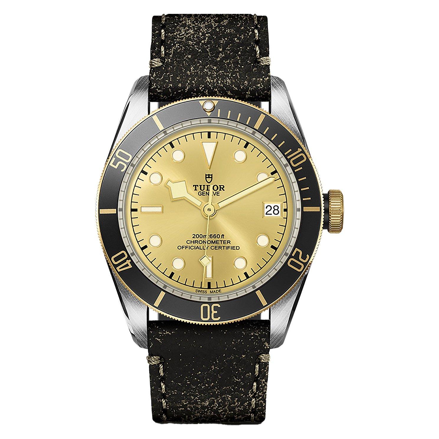 tudor black bay s&g 41 men’s watch