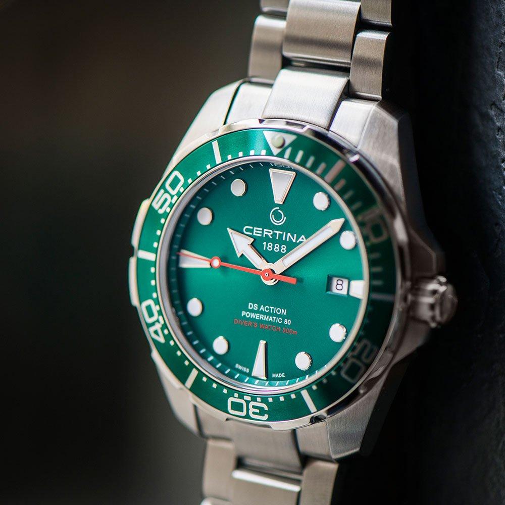 certina green diver