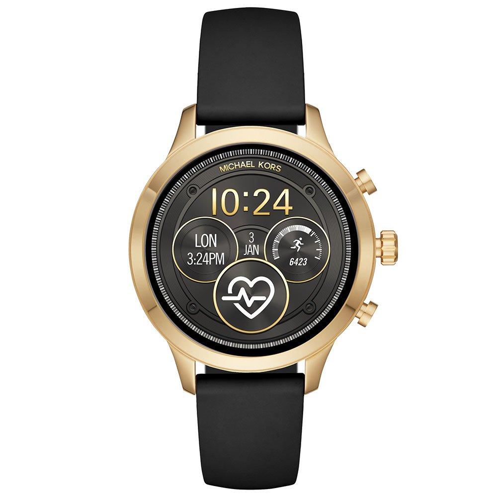 Michael kors runway 2024 gold tone smartwatch