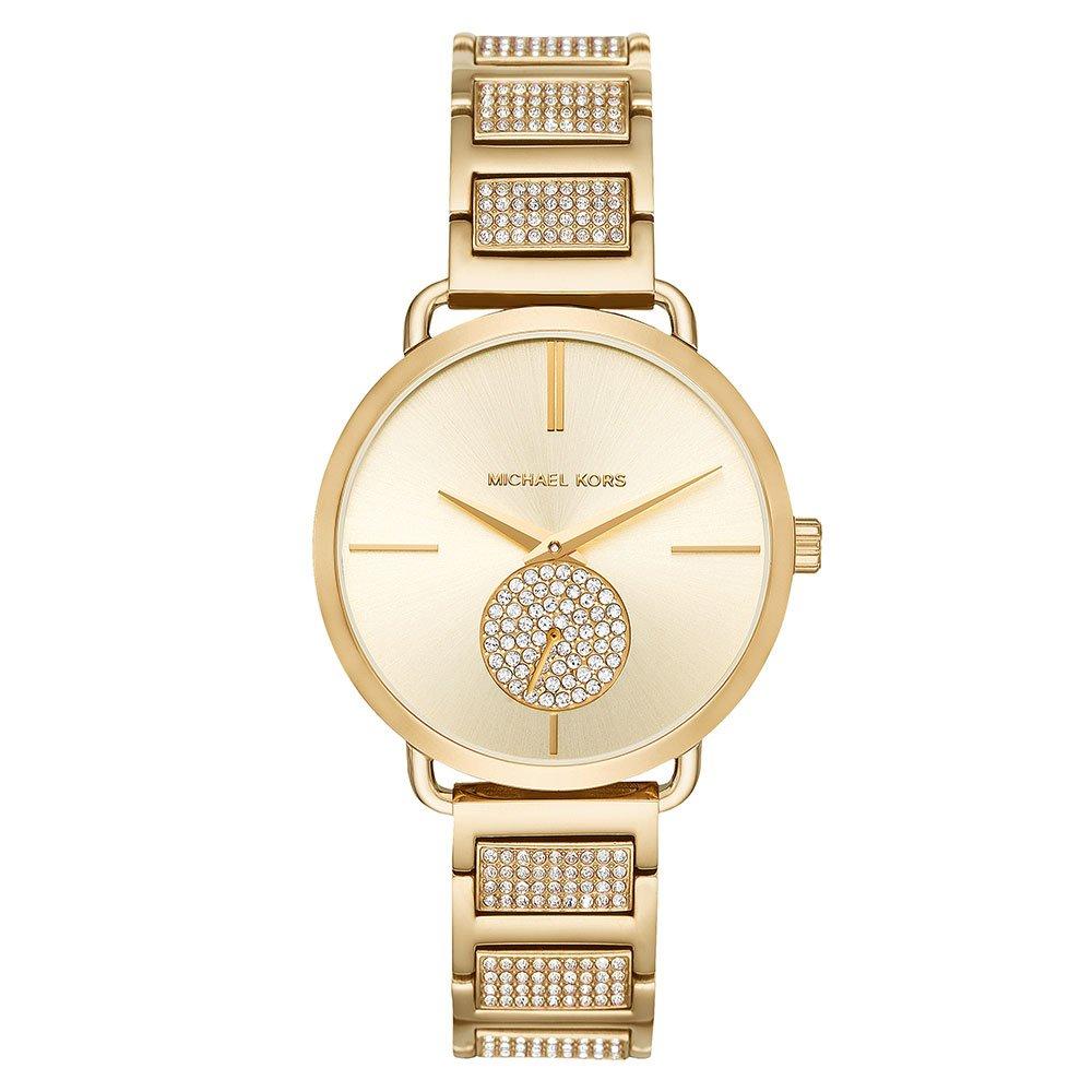 Michael Kors Portia Gold Tone Ladies Watch MK3852 | 40 mm, Gold Dial ...