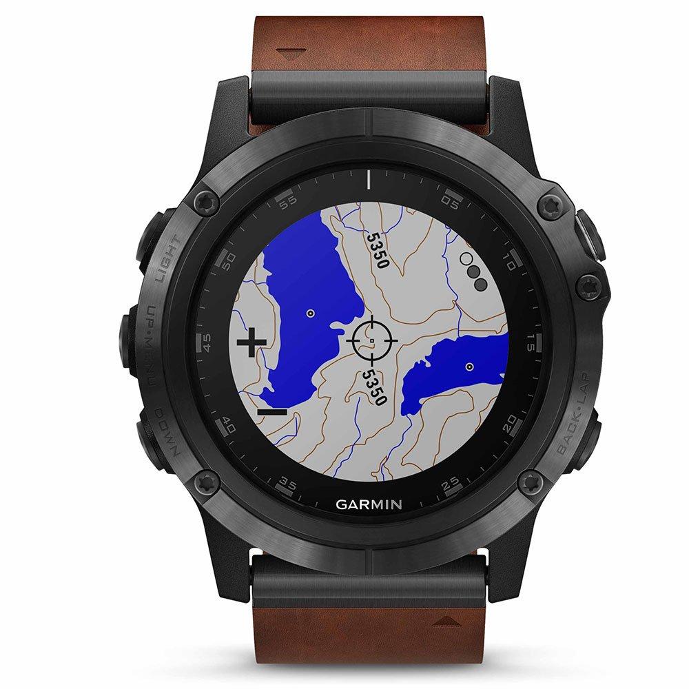 Garmin Fenix 5X Plus GPS Slate Grey Smartwatch 010 01989 03 51 mm Multi Coloured Dial Beaverbrooks