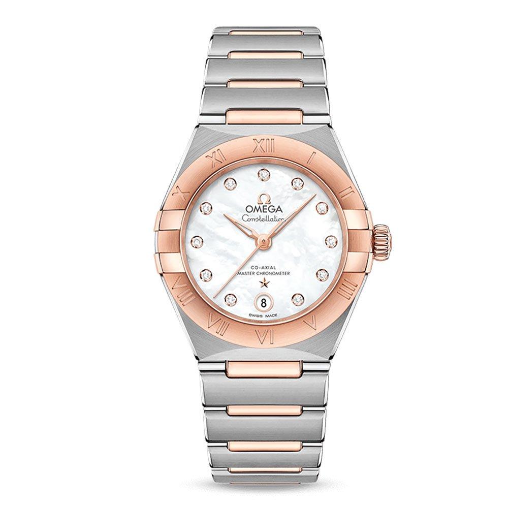 OMEGA Constellation Manhattan Steel and 18ct Sedna Gold Automatic