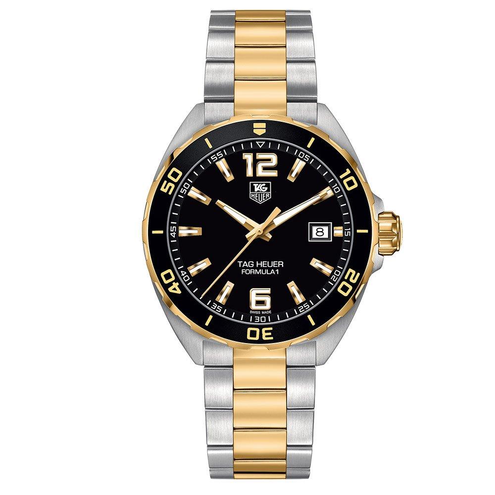 TAG Heuer Formula 1 Gold Plated and Steel Men s Watch WAZ1121