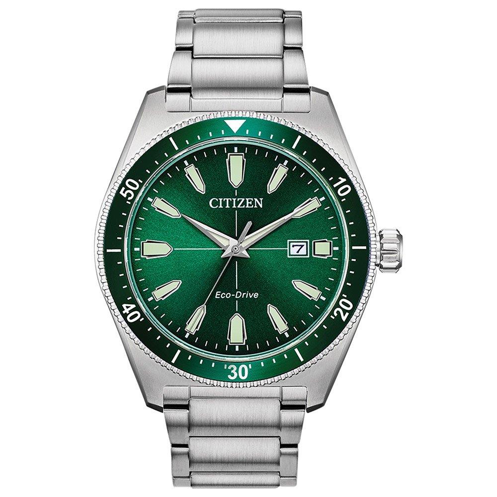 Citizen Sport 43mm Stainless Steel Eco Drive Men s Watch AW1598 70X 43 mm Green Dial Beaverbrooks