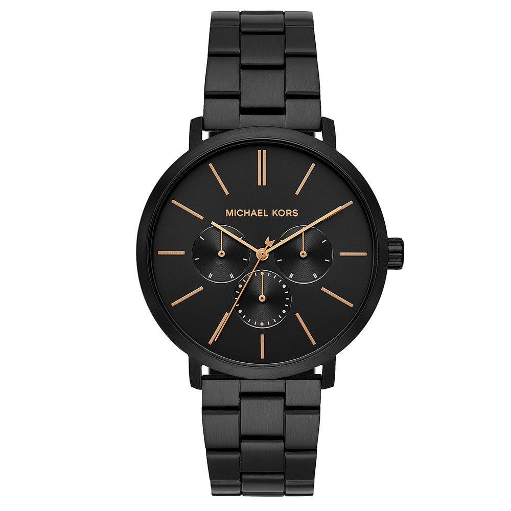 Matte black michael kors watch men's sale