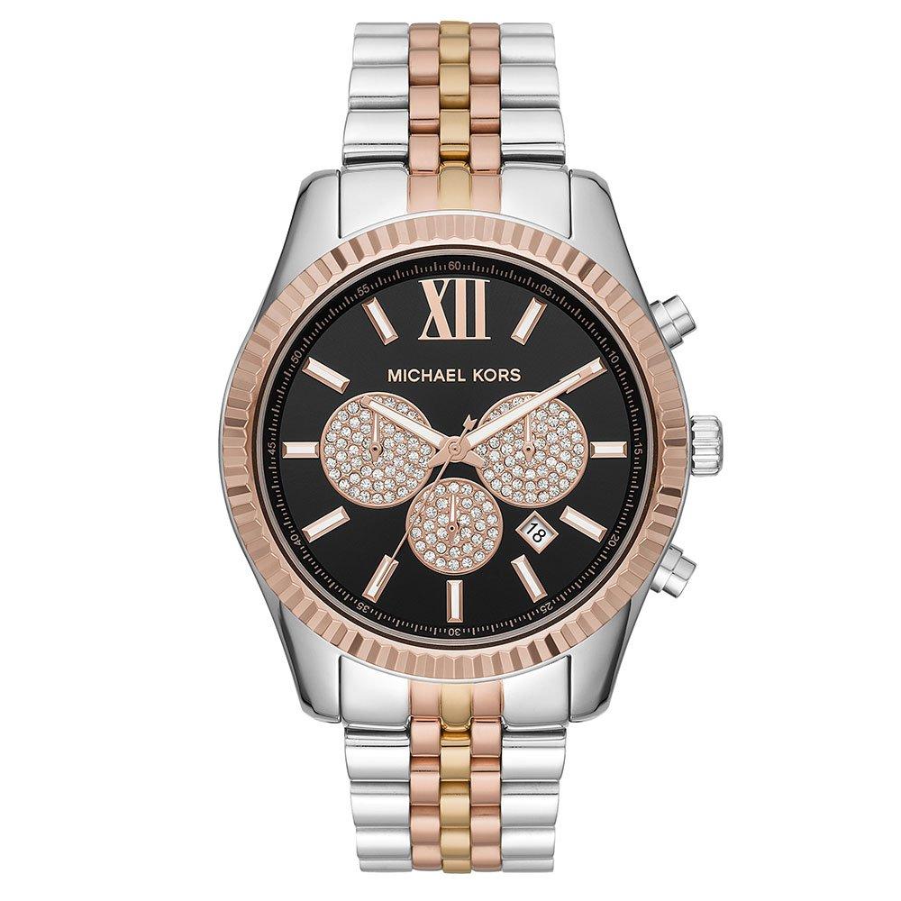 michael kors tri tone watch