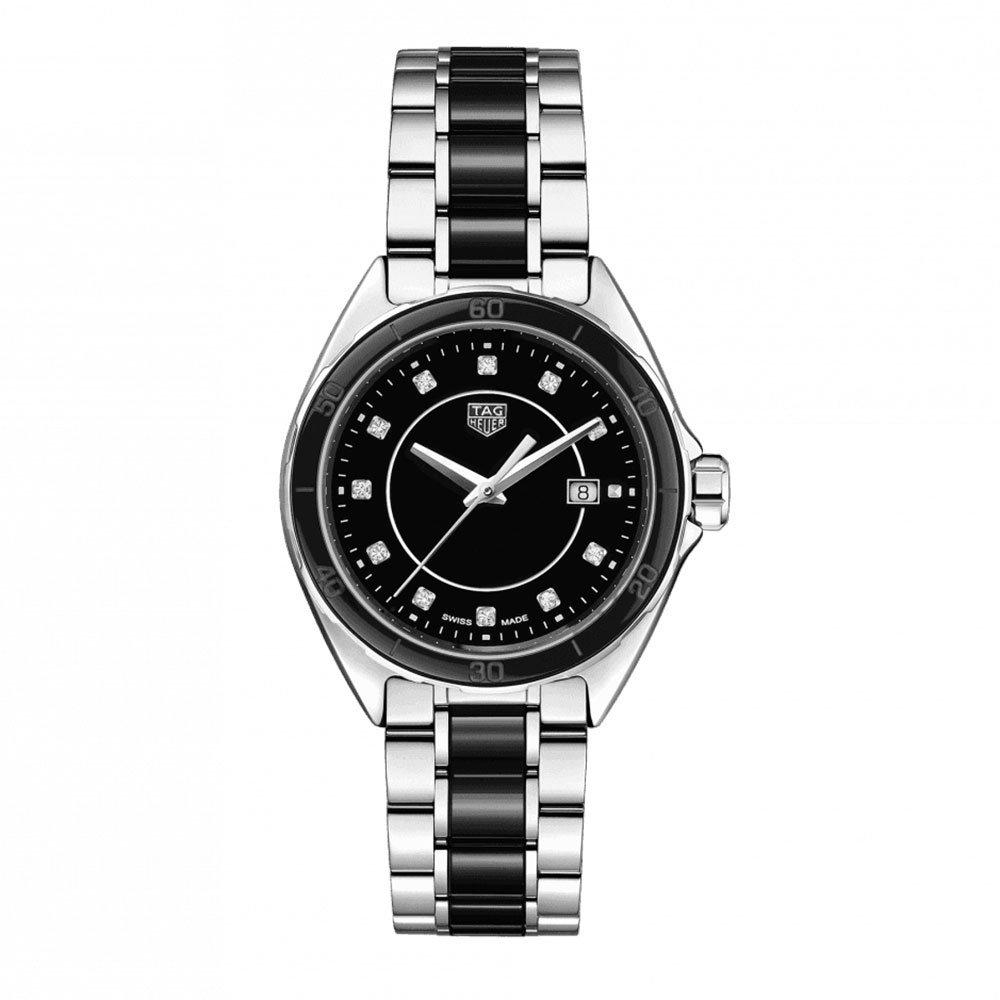 Tag heuer discount black diamond watch