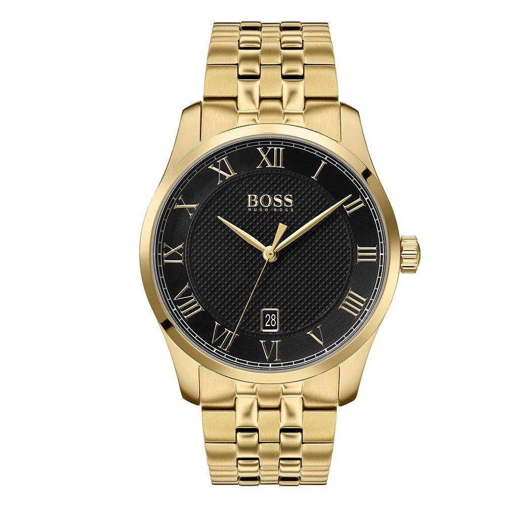 mens gold watches hugo boss