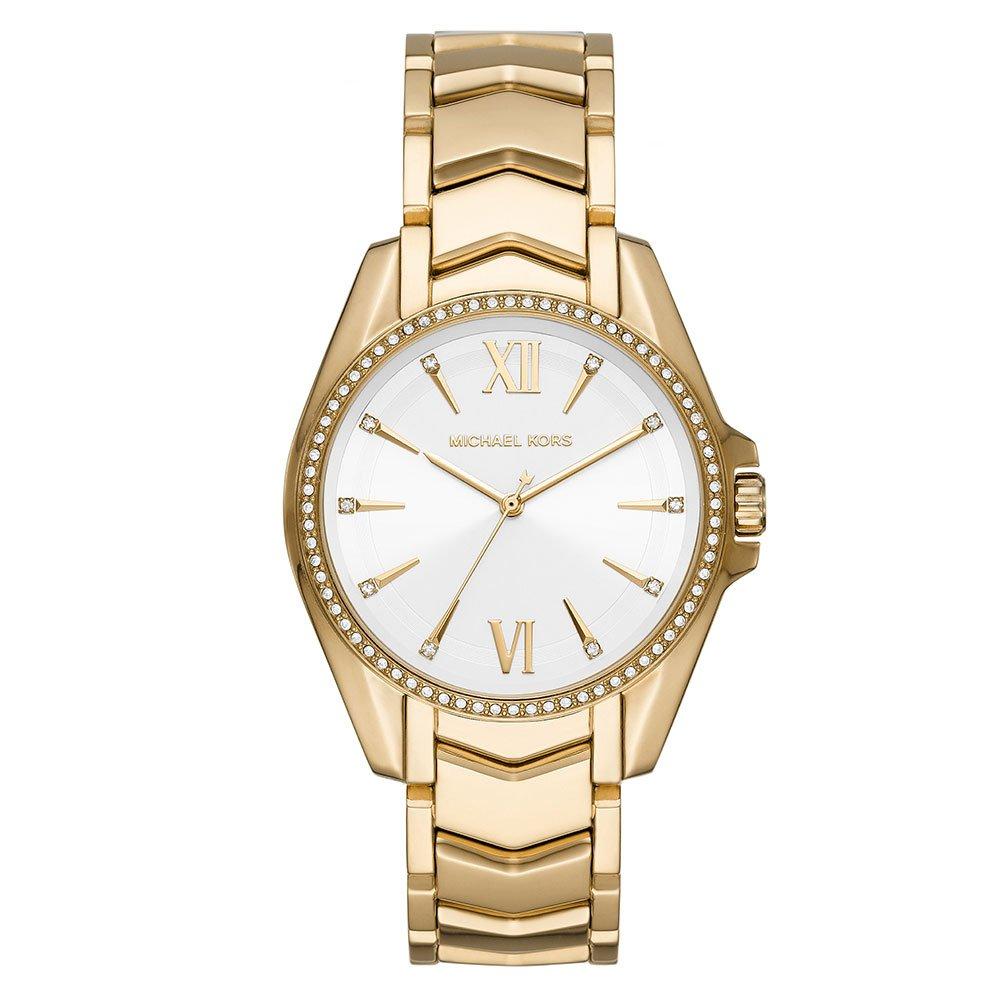 Michael Kors Whitney Gold Tone Ladies Watch MK6693 | 38 mm, White Dial ...