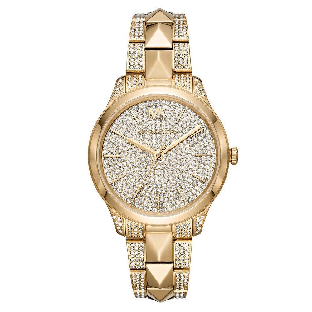 Michael Kors Runway Mercer Gold Tone Ladies Watch MK6715 38 mm Gold Dial Beaverbrooks