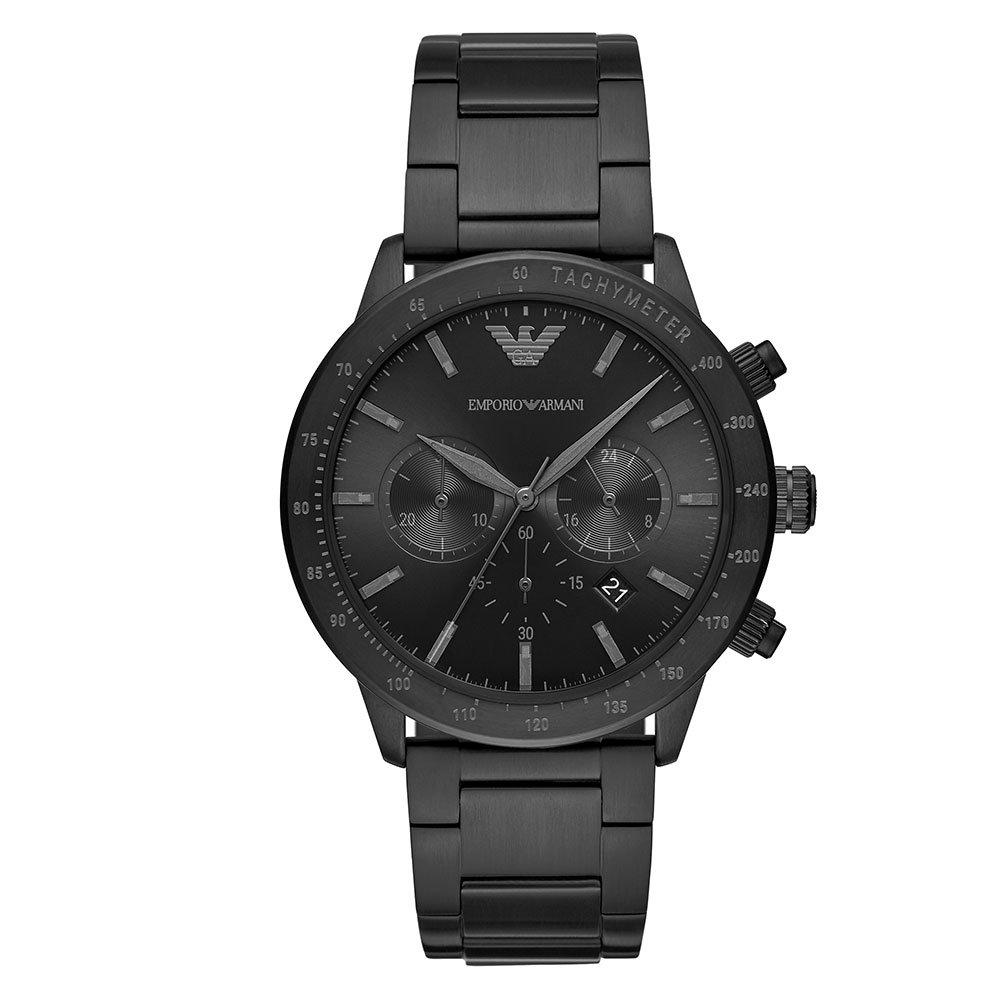 Emporio Armani Chronograph Men's Watch AR11242 | 43 mm, Black Dial |  Beaverbrooks