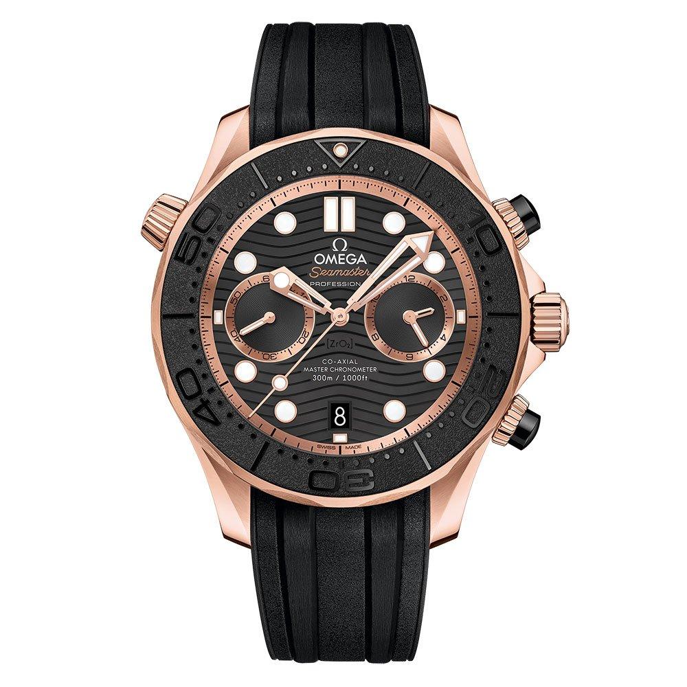OMEGA Seamaster Diver 300M 44mm 18K Rose Gold Automatic Men's Watch