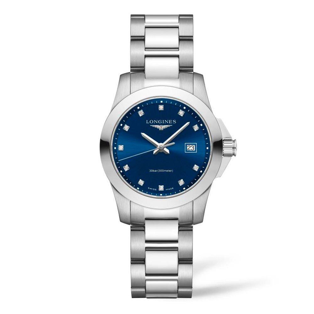 Longines women's watch online with diamonds