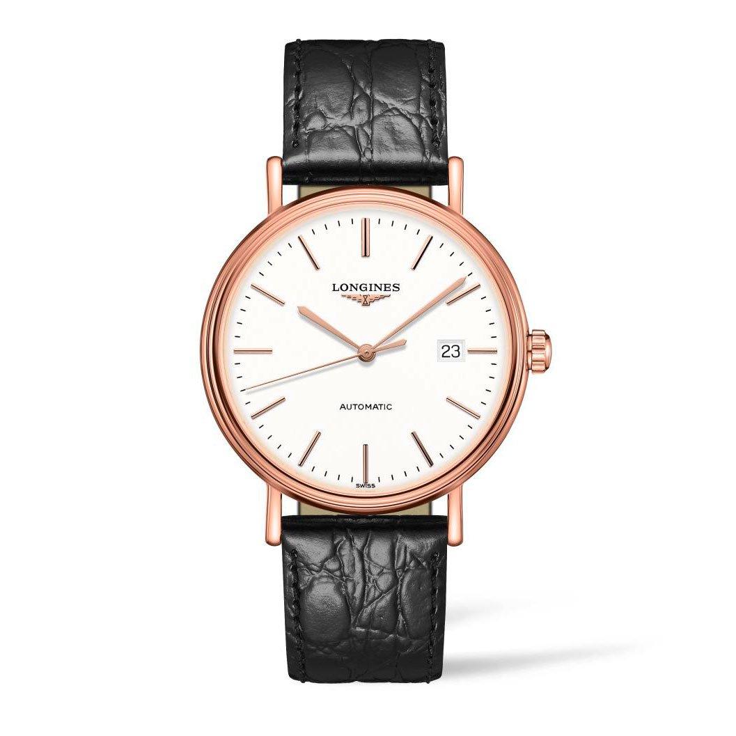 Pr sence Rose Gold Plated Automatic Men s Watch