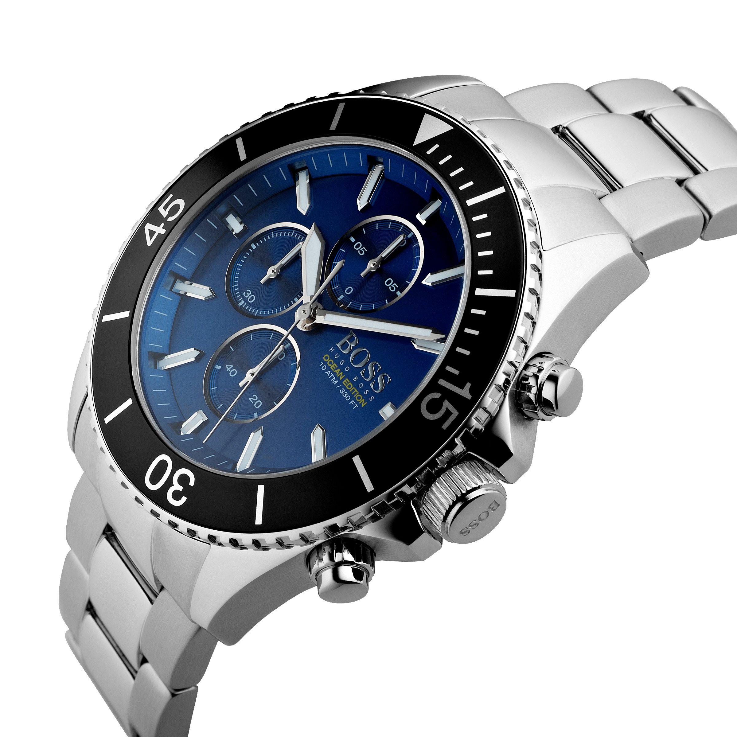 Boss ocean edition chronograph men's watch new arrivals