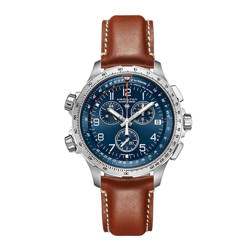 Hamilton Khaki X-Wind 46mm Men's Watch H77922541 Blue, 46 mm