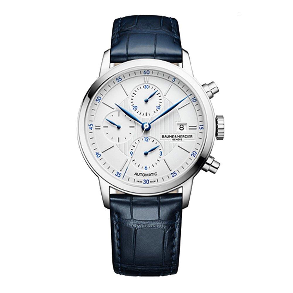 Baume Mercier Classima 42mm Automatic Men s Watch M0A10330 42 mm White Dial Beaverbrooks