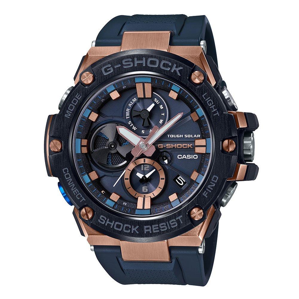 G shock navy blue rose clearance gold