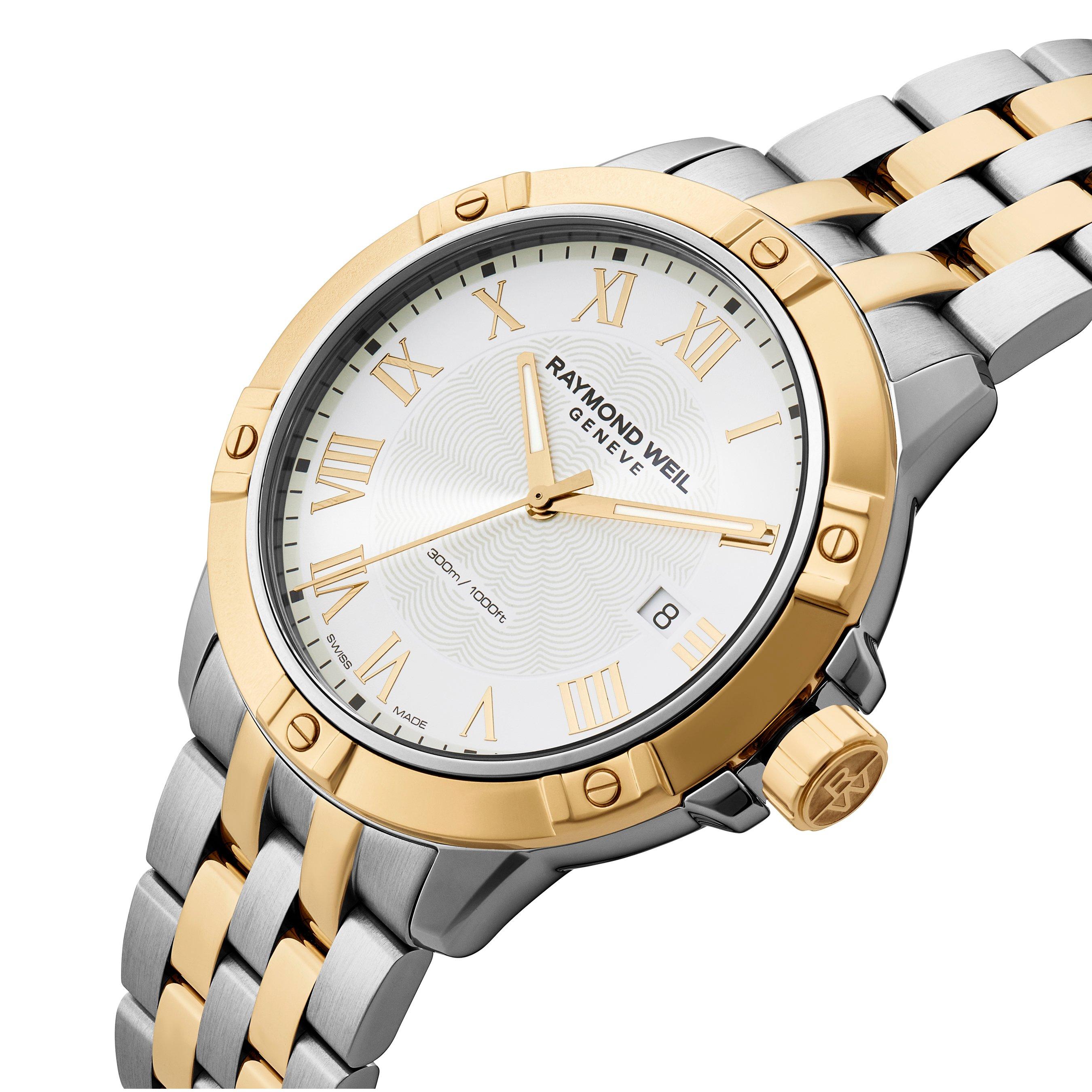 Raymond Weil Tango Classic 41mm Stainless Steel and Yellow Gold Plated Men’s Watch
