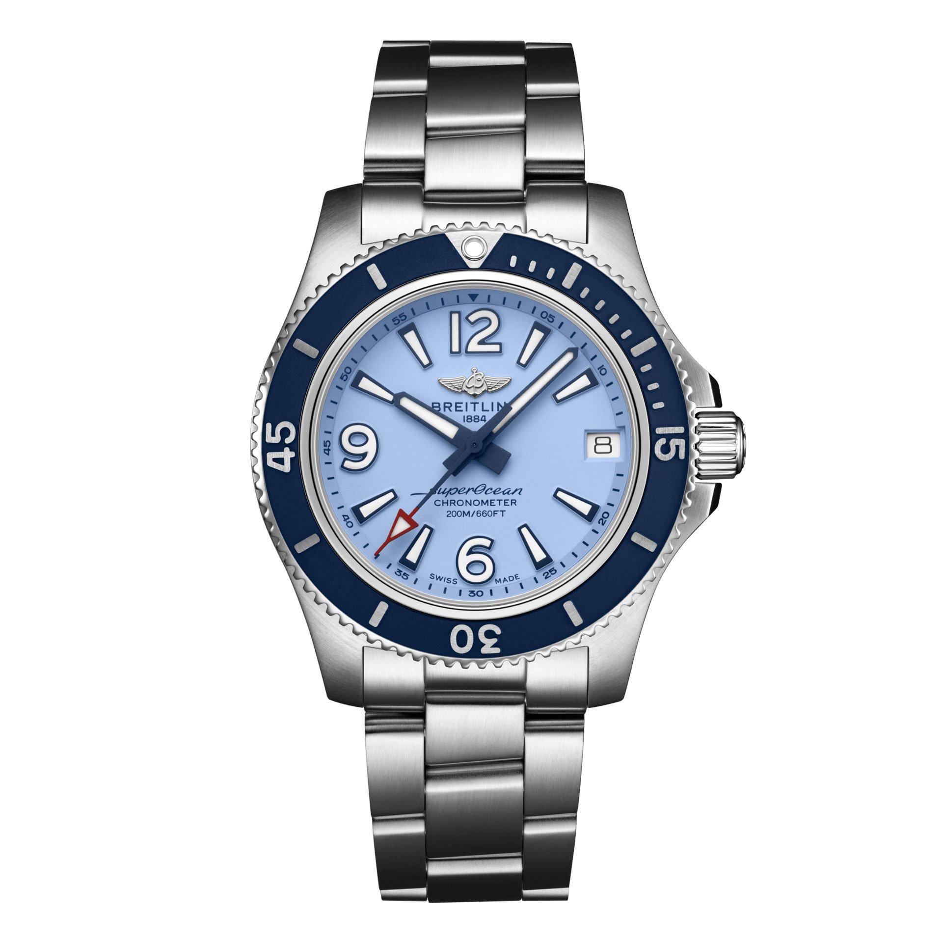 Breitling Superocean II Automatic 36 Ladies Watch A17316D81C1A1 36 mm Blue Dial Beaverbrooks