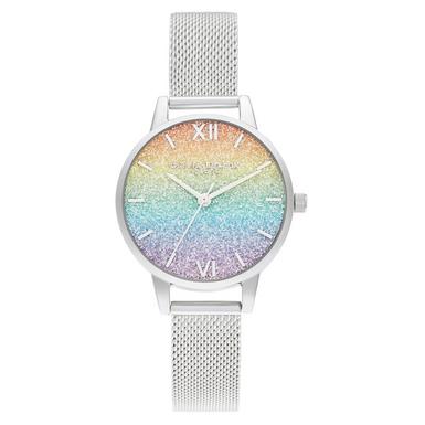 Olivia Burton Rainbow Glitter Dial Ladies Watch