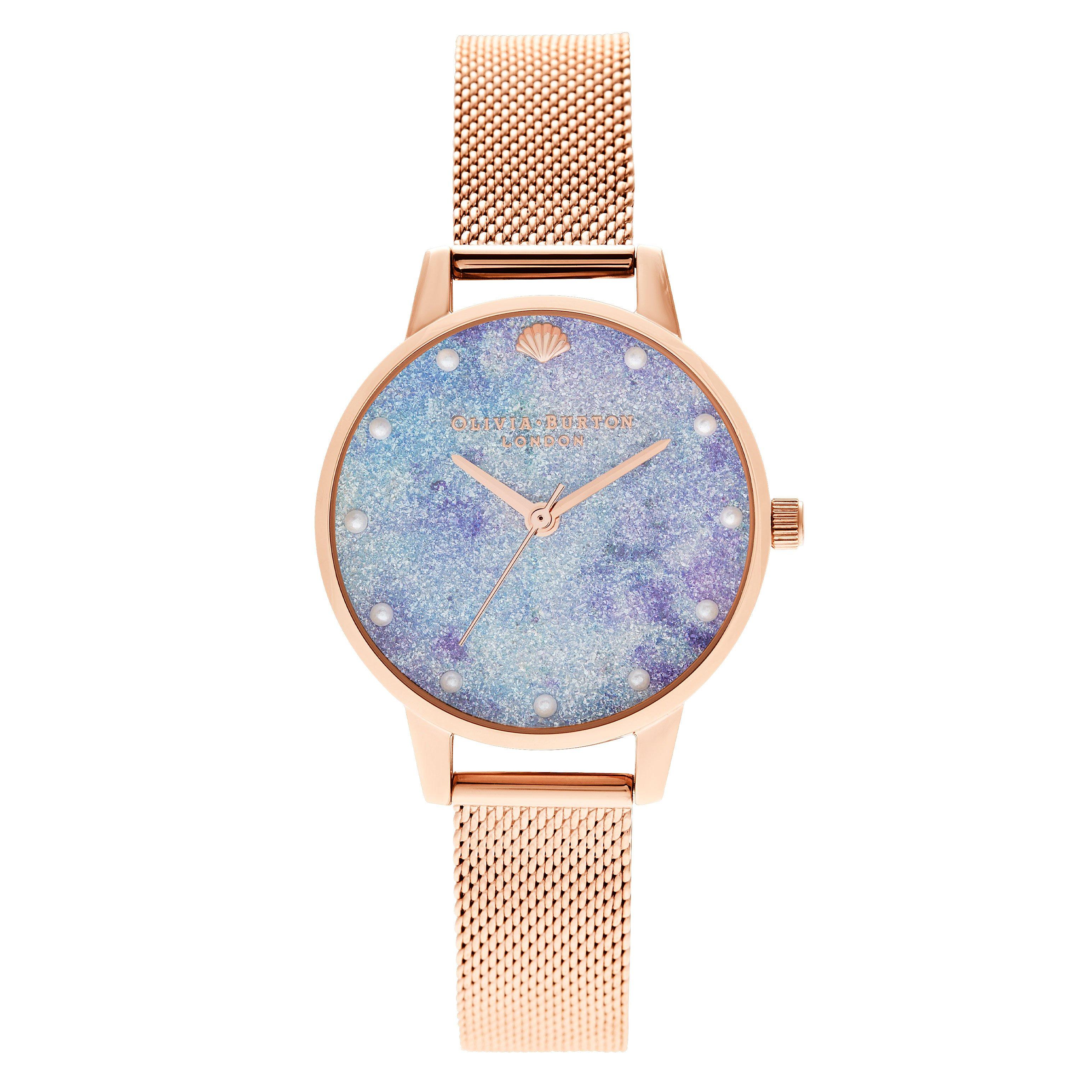 Deep Sea Rose Gold Tone Ladies Watch