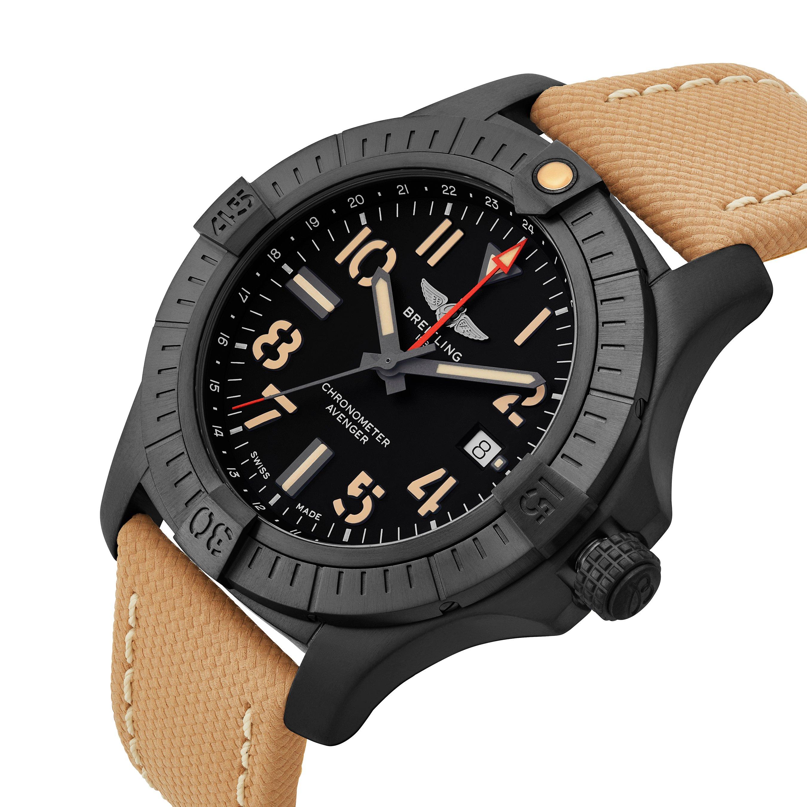 Breitling avenger gmt online 45 review