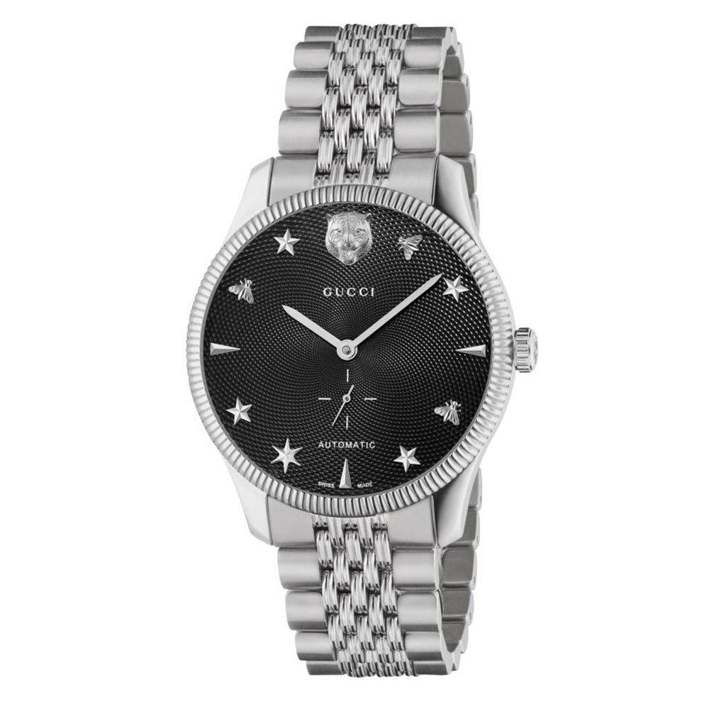 Gucci G-Timeless 40mm Automatic Watch YA126353 | 40 mm, Black Dial  