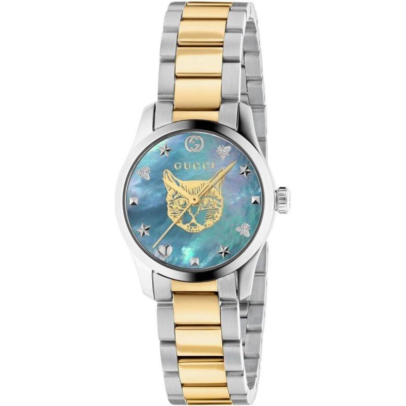 Gucci angry cat on sale watch