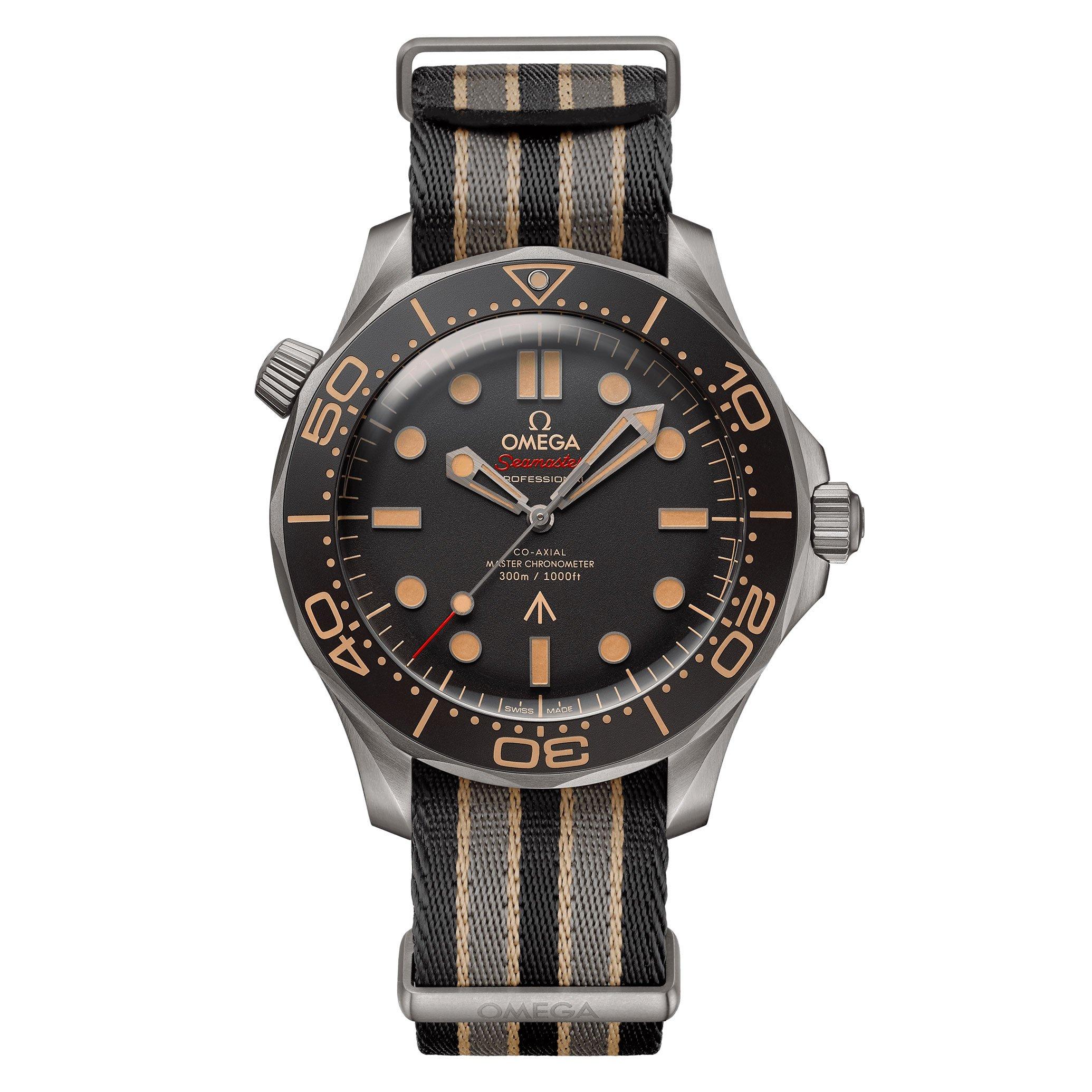 OMEGA Seamaster Diver 300m James Bond 007 Titanium Automatic Men's