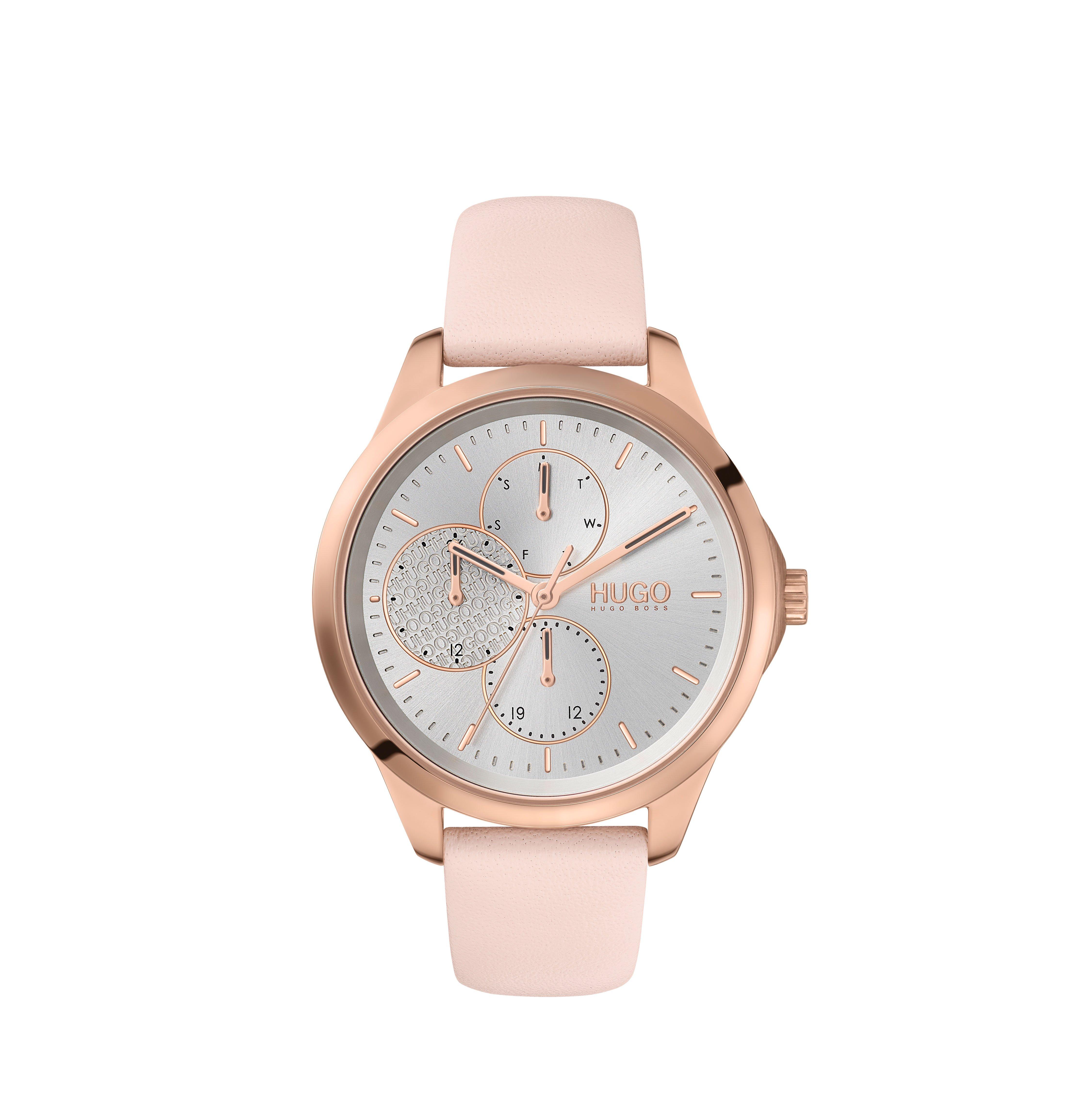 Hugo fearless chronograph top ladies watch
