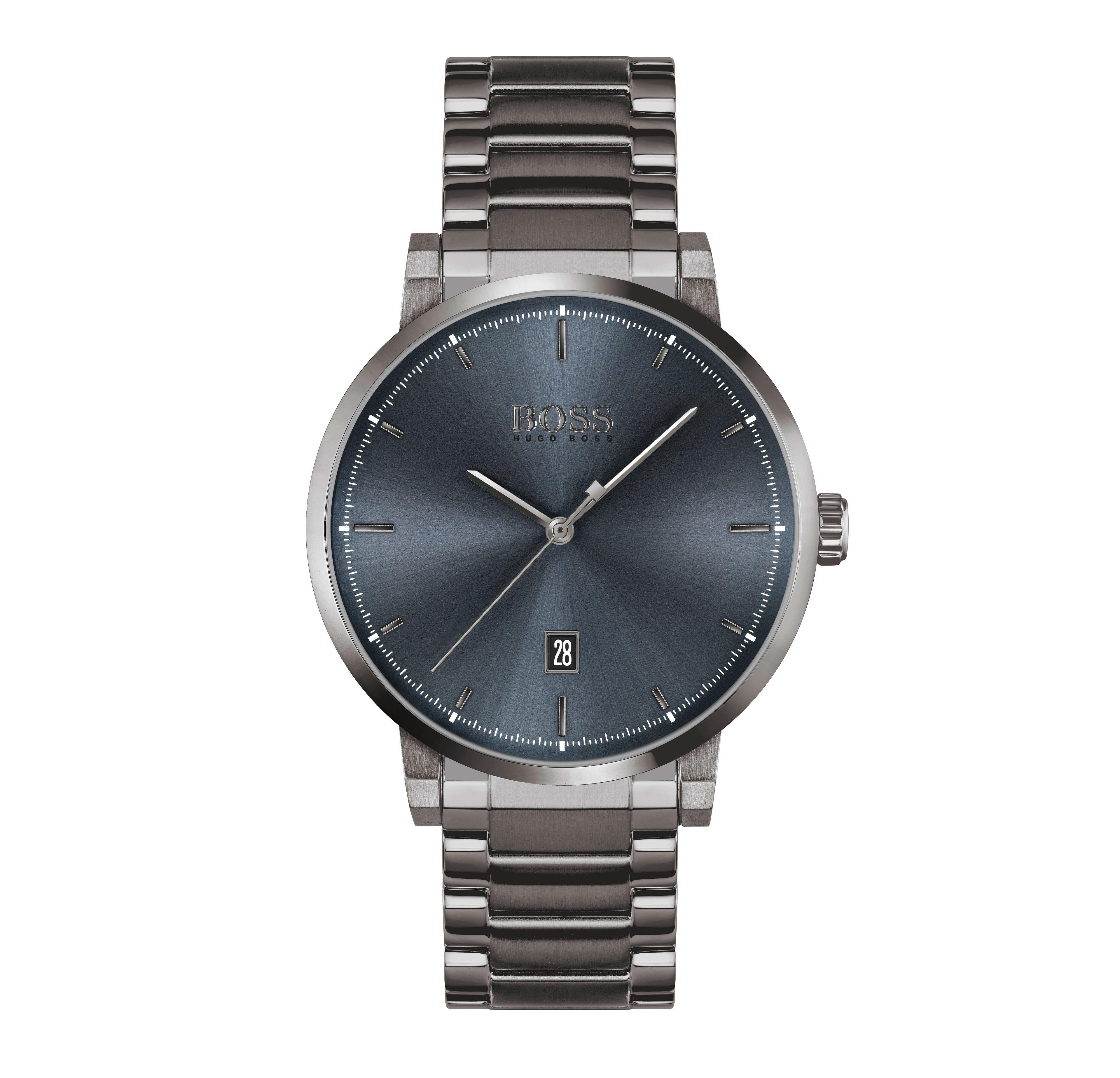 BOSS Confidence Gunmetal Men s Watch