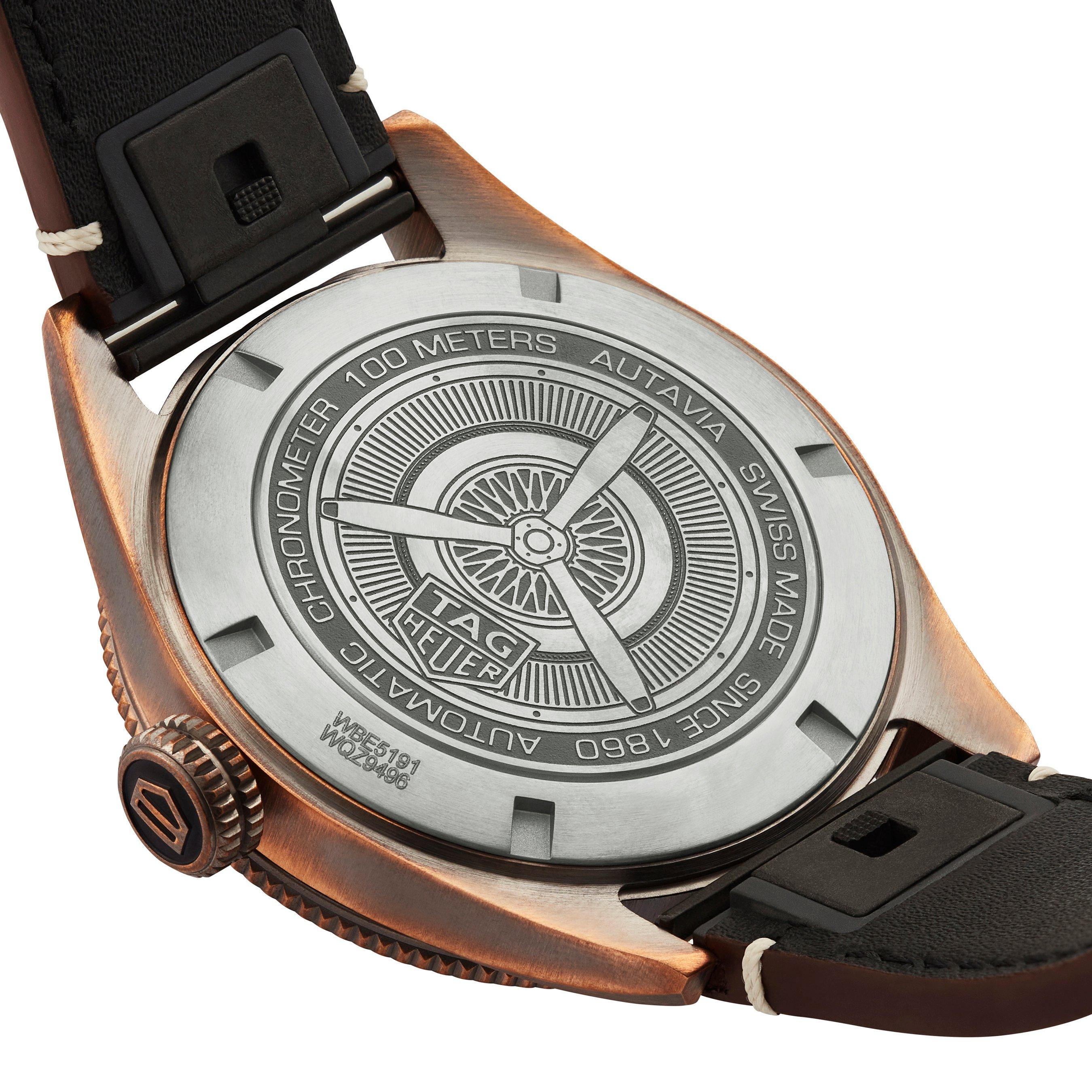 TAG Heuer Autavia Bronze Automatic Chronometer Men's Watch WBE5191