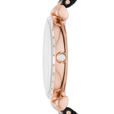 Emporio Armani Rose Gold Tone Ladies Watch AR11295 | 28 mm, Mother of ...
